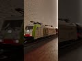 BLS 485 mit Einheitswagen #train #modeltrains #railway #modellbahn