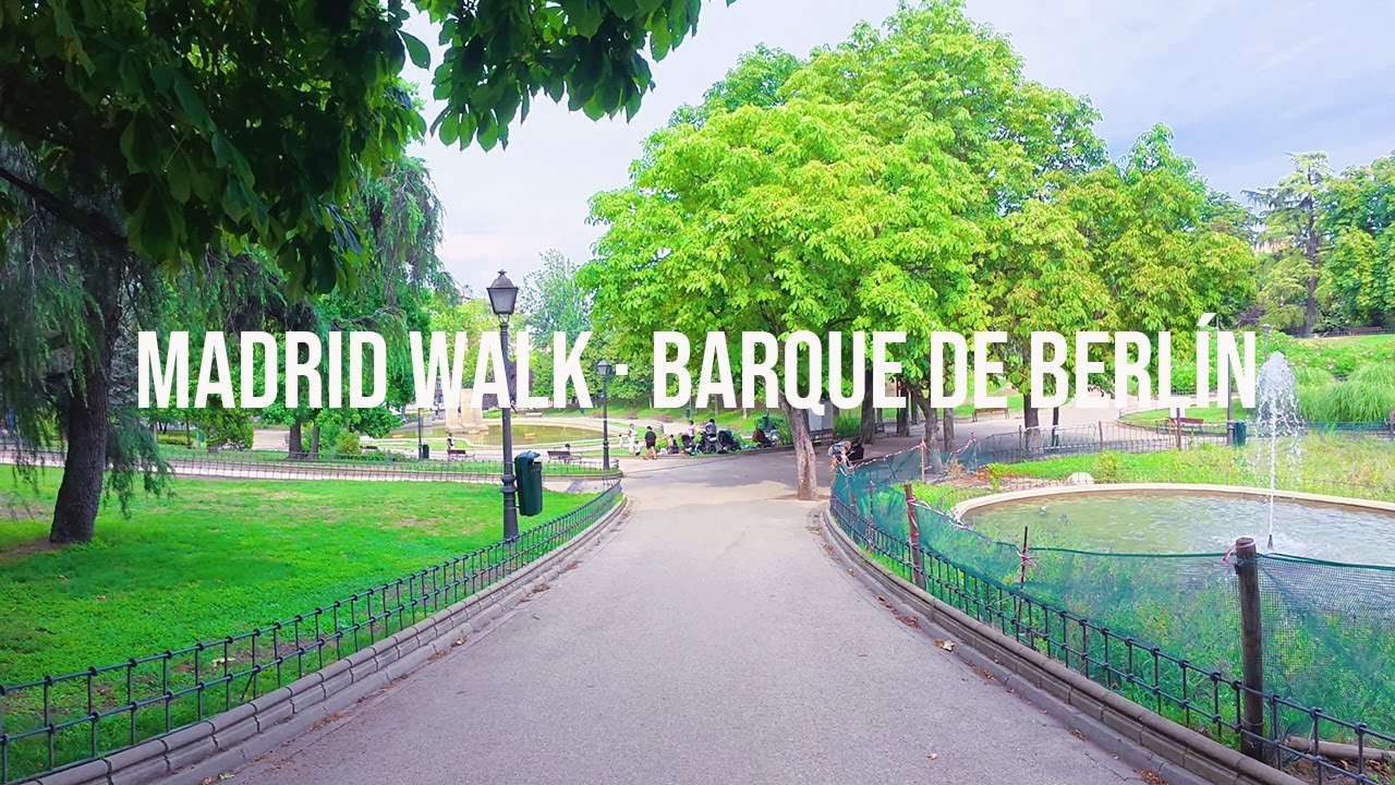 City Walk to Barque de Berlín | 4K City Walk 2025