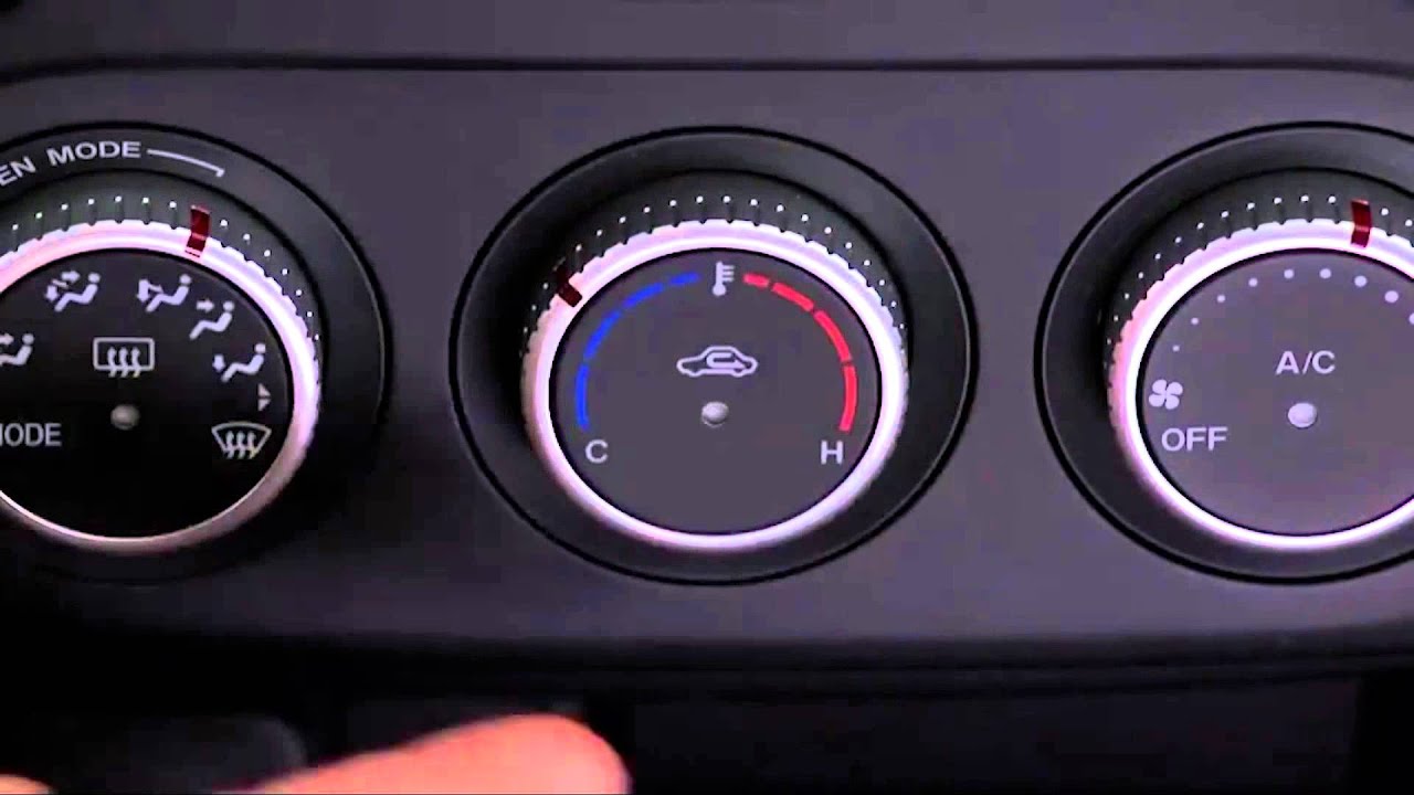 How to use the manual climate control in the 2015 MX5 Miata YouTube