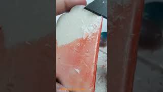 #shortsfeed #soapcutting #soapcarving #shorts #asmrsoap #drysoap #satisfying