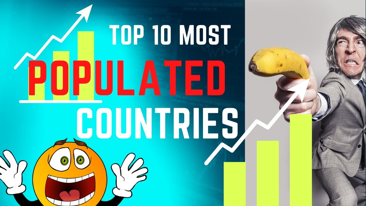 top 10 Most Populated Countries in the World | 1950 - 2023 # ...