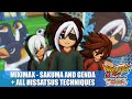 MIXIMAX! Sakuma Jirou and Genda Koujirou + All Hissatsus | Inazuma eleven GO 2: Chrono Stone