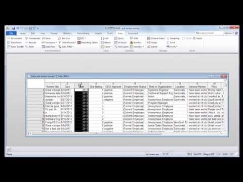 Top 5 Reasons to upgrade to STATISTICA 12: #3 - Big Data Handling