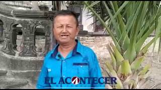 Cuco Mora todo un gigante en la música grupera: Orgullo de Nueva Apolonia.