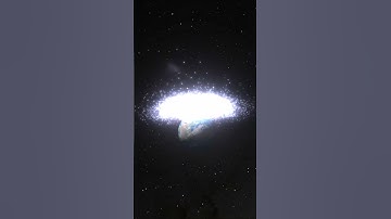 Pluto vs. Earth Collision at 500 km/s in SpaceSim 😨
