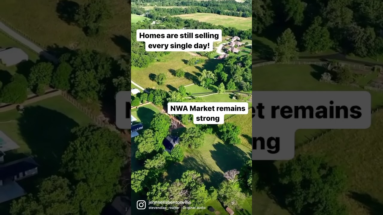 Northwest Arkansas Real Estate Market remains strong 💪🏡   See comments. 