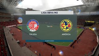 Toluca vs America | Liga BBVA MX - Stadion Europa | FIFA 22 Ps4 screenshot 5