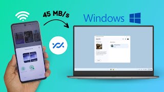 Google nearby share in Windows || Share files Android to windows wirelessly @ 45 MB/s screenshot 4