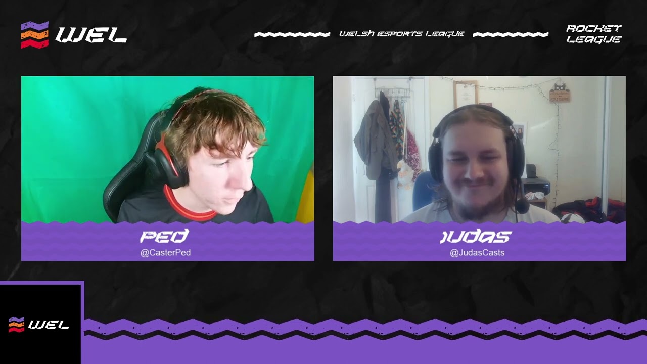 Welsh Esports League 5 | Rocket League | PED &Judas