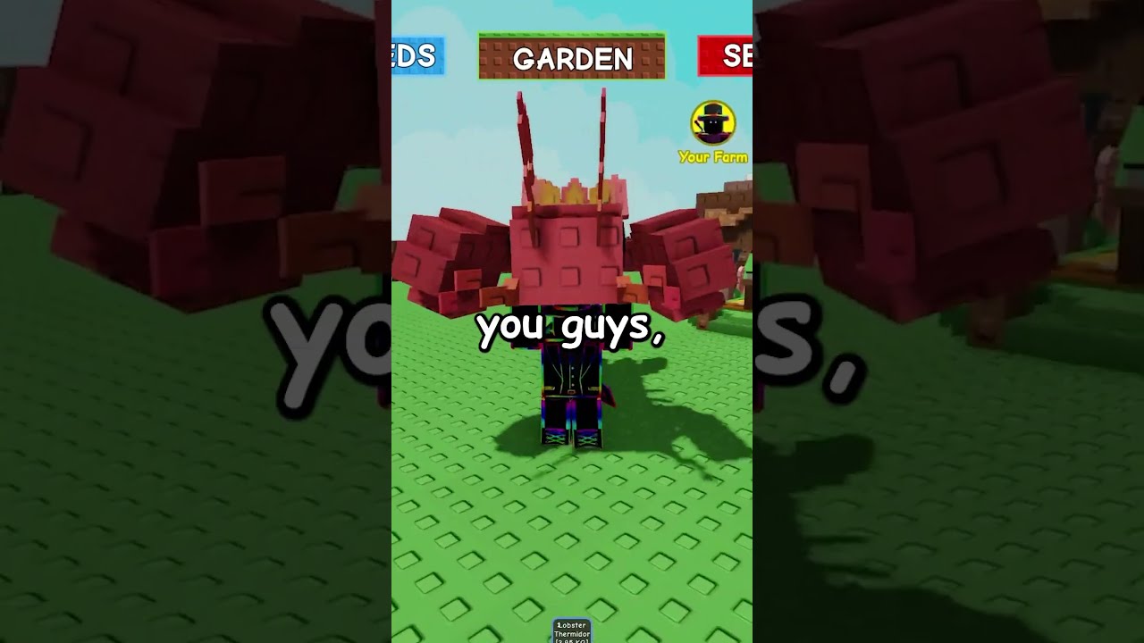 NEW LOBSTER PET GIVES ADMIN MUTATIONS IN GROW A GARDEN Roblox Growagarden Jandel Adminabuse
