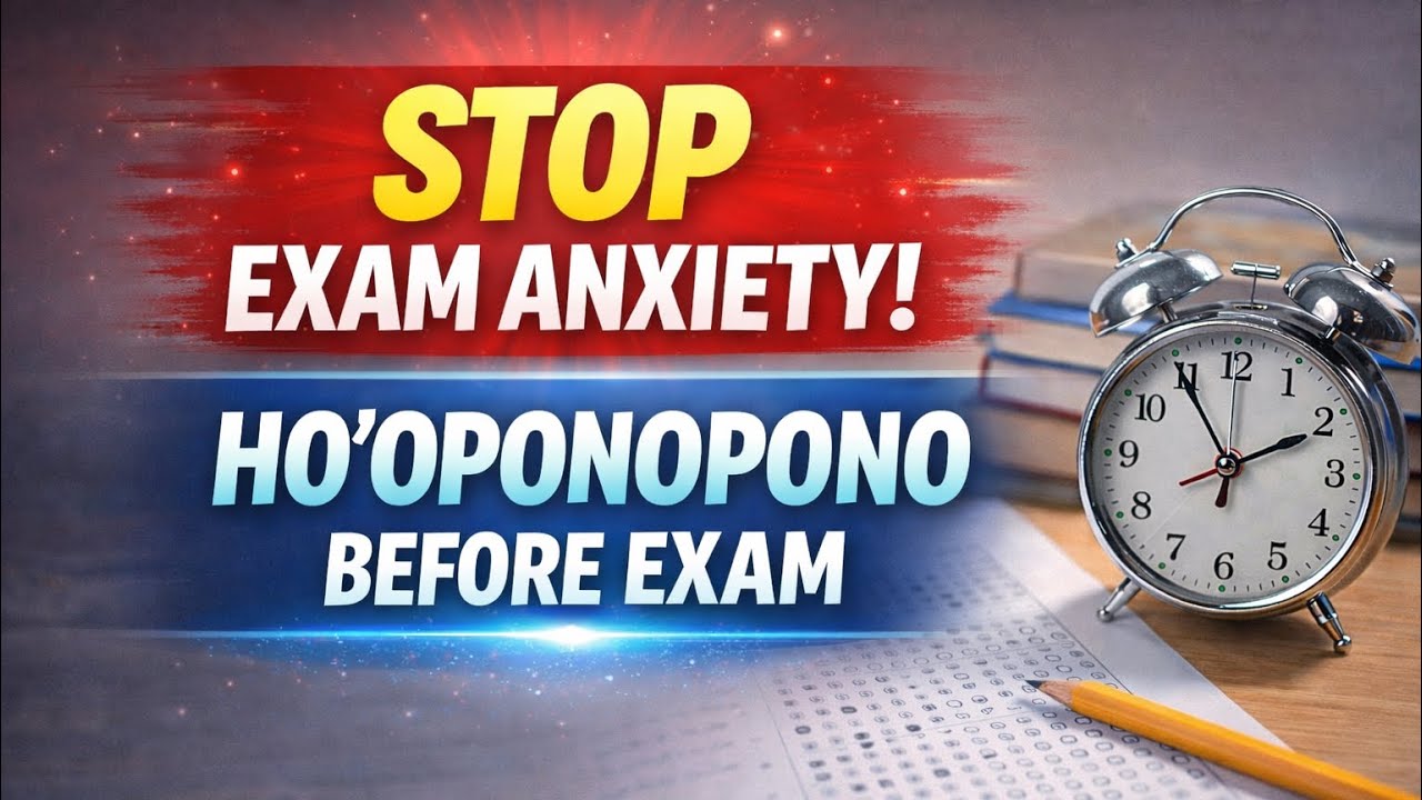 Хоопонопоно для снятия страха и тревоги перед экзаменами | Учитесь спокойно, уверенно и сосредото...