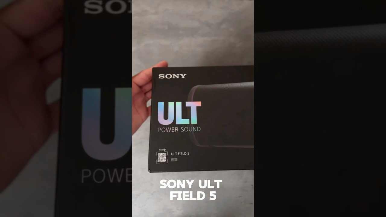 Unboxing the Sony ULT FIELD 5! #sony #speaker - YouTube