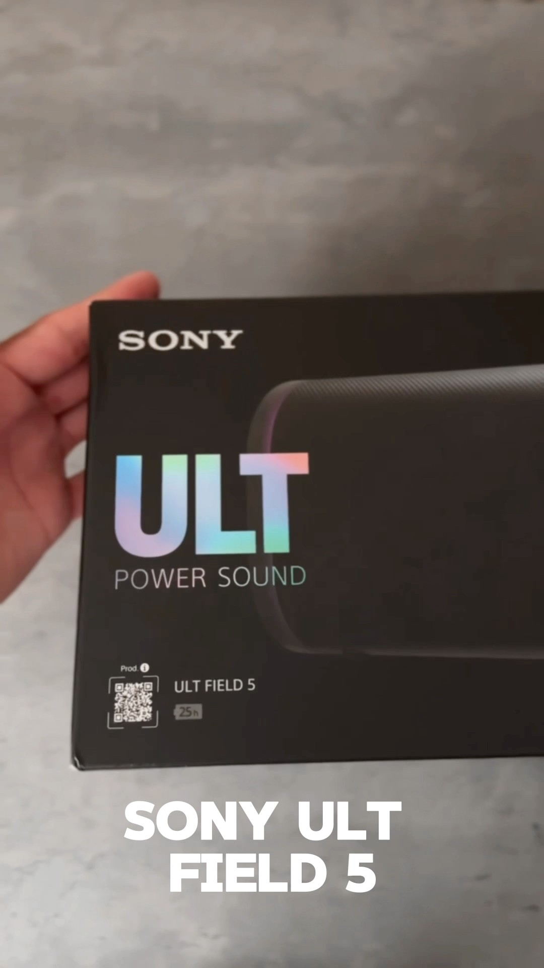Unboxing the Sony ULT FIELD 5! #sony #speaker - YouTube