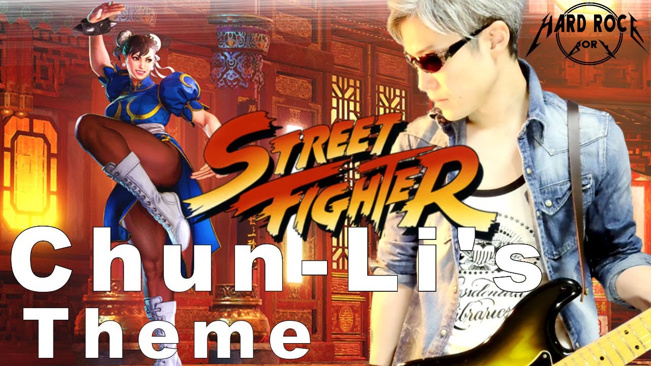Chun Li Instrumental Chun Li's theme - Street Fighter 【ストリートファイター 春麗 BGM / Guitar Bass Drum ...
