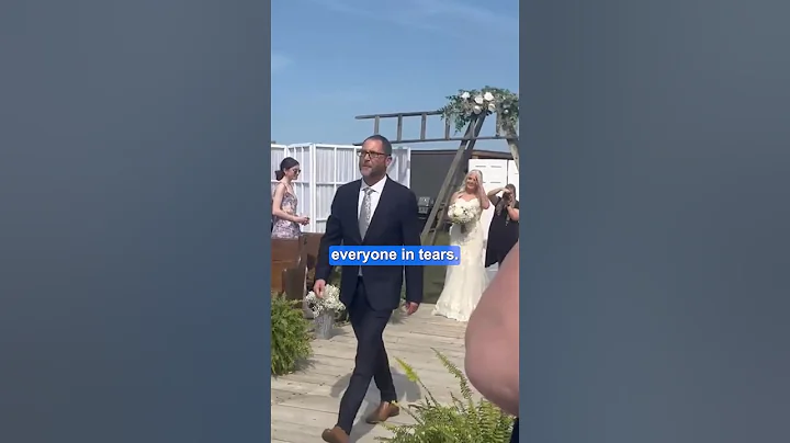 Father of the bride shocks guests with heartwarming surprise 🥹