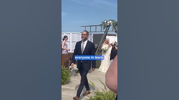 Father of the bride shocks guests with heartwarming surprise 🥹