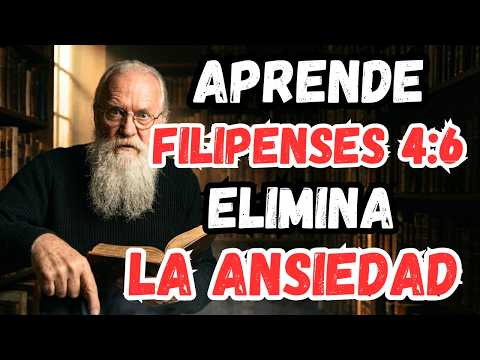 Filipenses 4:6: El Método Bíblico| que Rompe la Ansiedad que Nadie Puede Controlar