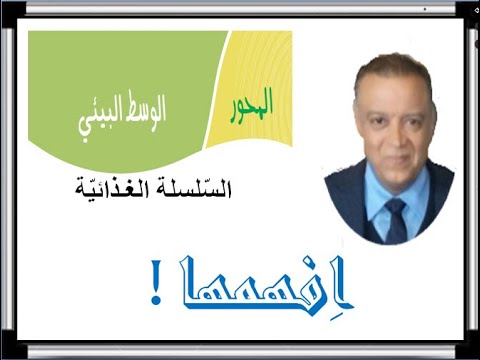 الوسط البيئي والسلسلة الغذائية لتلاميذ السّادسة