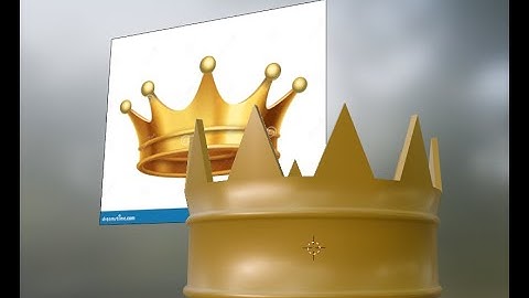 Crown - 3D Modeling Timelapse - (BLENDER)