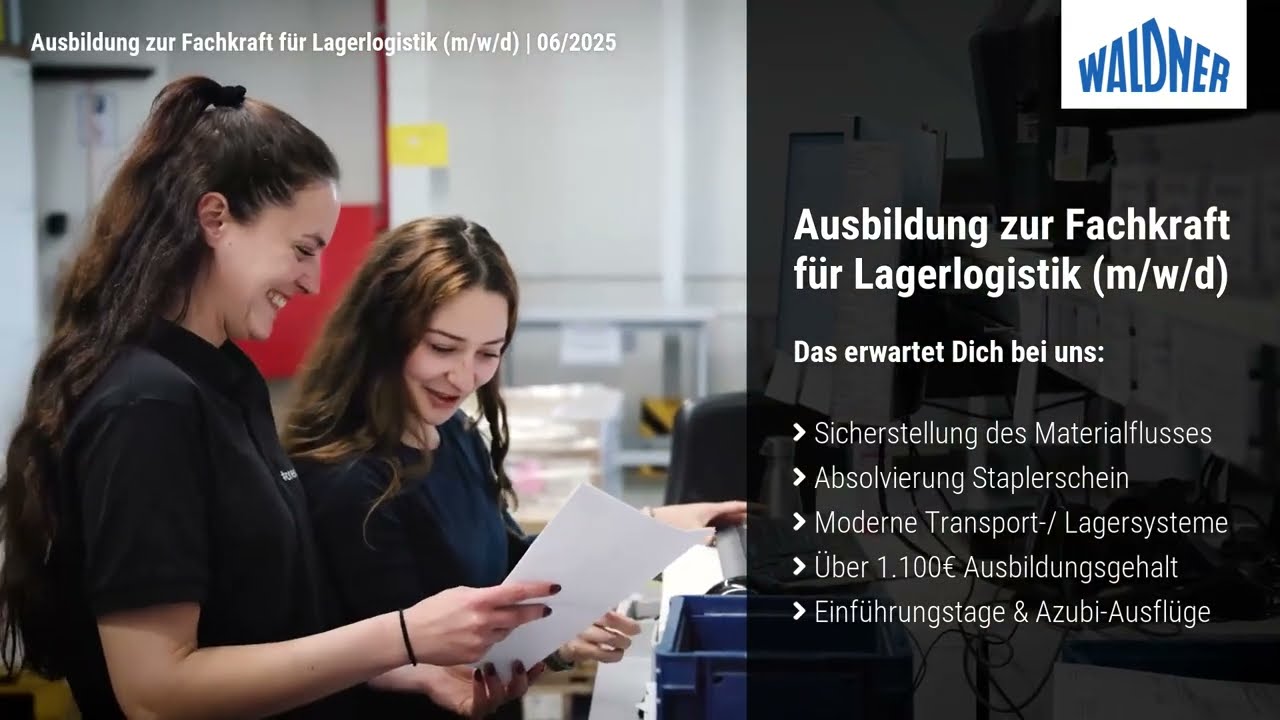 Ausbildung zur Fachkraft für Lagerlogistik