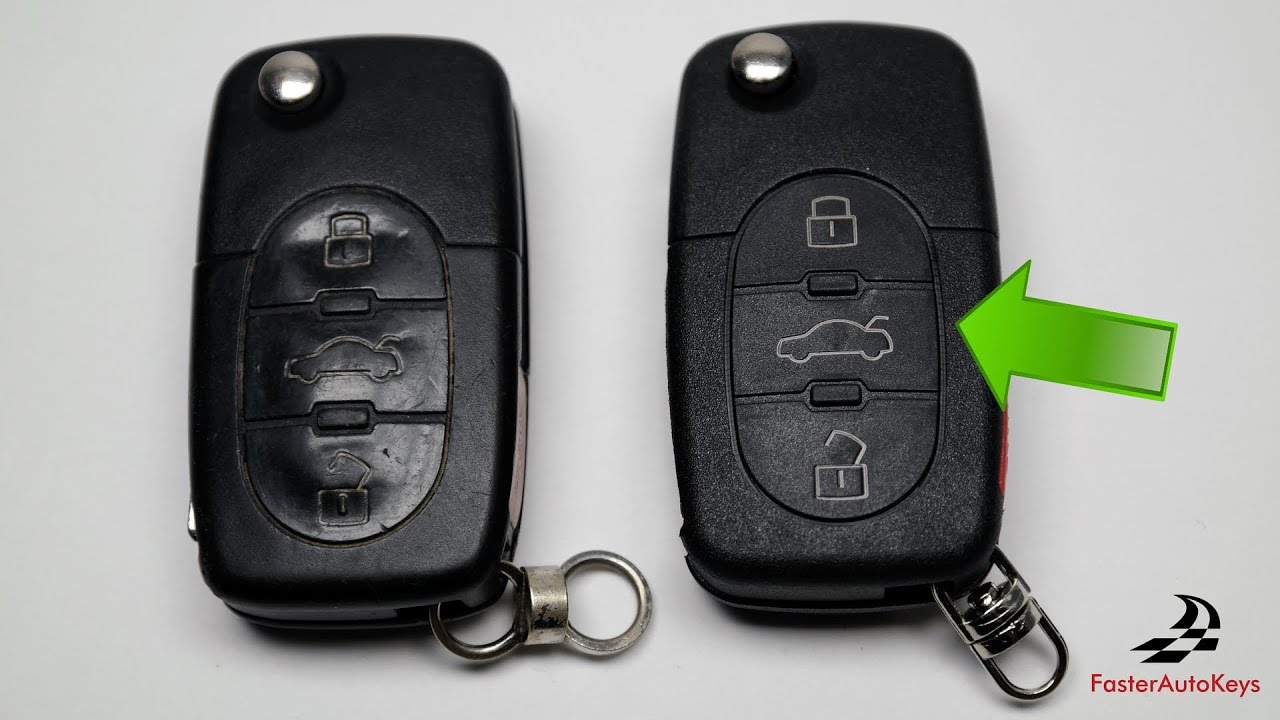 ✅ Audi Flip Key Rebuild in Under 7 Minutes | 1998–2005 Shell Fix