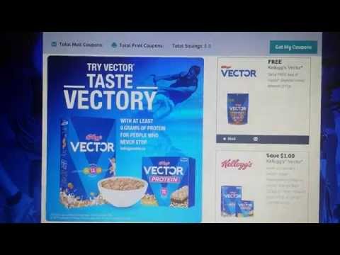 *FREE* Kellogg ' s Vector Cereal Coupon! GO! GO! GO! (Canada)