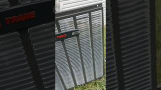 How to remove shroud cover from Trane XR (hidden tabs) #ac #airconditioner #airconditionercleaning