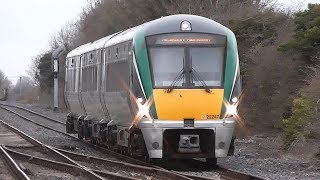 Irish Rail 22000 Cl Intercity Train - Sallins & Naas Station, Kildare