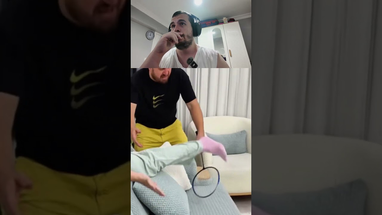 ELİF SİNEM ÇEKYATIN ARKASINA GİRİYOR ŞAKA