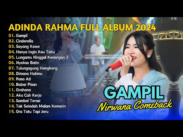 GAMPIL - CINDERELLA - ADINDA RAHMA NIRWANA COMEBACK FULL ALBUM | DANGDUT TANPA IKLAN class=
