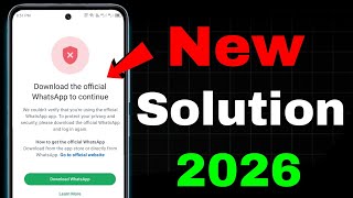 Download the official Whatsapp to Continue Problem New 2026 ✅| Whatsapp Login Problem 2026 screenshot 5
