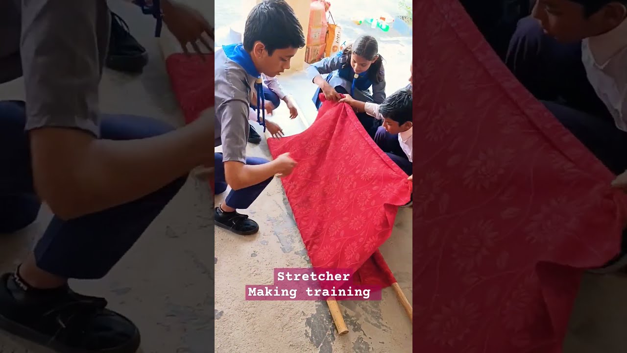 How To Make A Quick Stretcher Trending Ytshorts Trendingshorts Survival Viral
