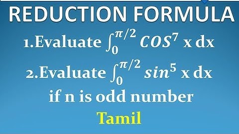 Reduction formula# problem 2# Allied mathematics- 2#125E2A#integral cos^7x dx and sin^5x dx