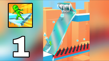 Freeze Rider Gameplay Walkthrough || Level 1-15 || Part 1 || {Android} By Homa Games