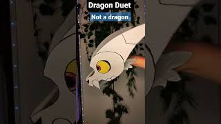 Dragon Duet #dragonpuppet #paper #paperdragon #art #fyp #duet