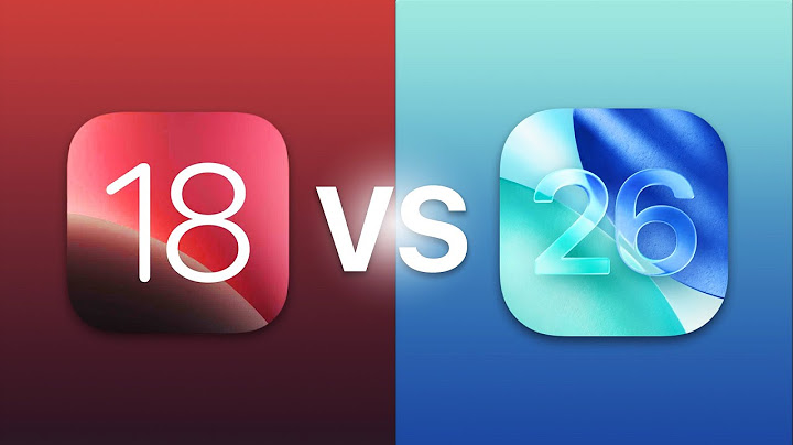 iOS 18 vs iOS 26 – Une refonte radicale !