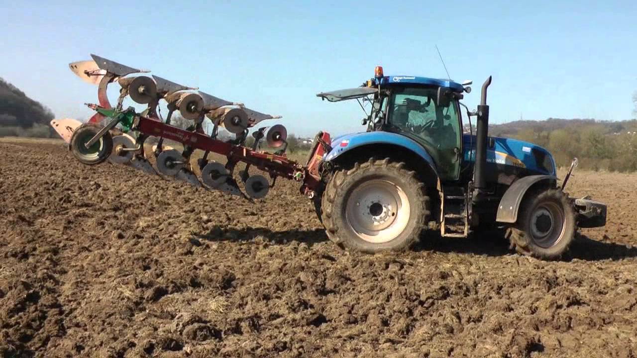Ploughing and Discing the Rough. - YouTube