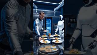 Future Kitchen 😳 #future #ai #technology #robot #shorts