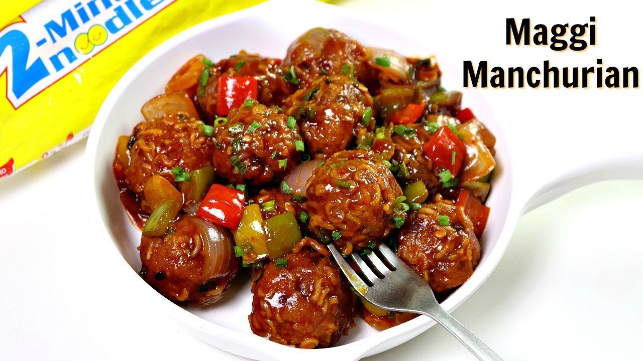 मैगी के क्रिस्पी मंचूरियन | Maggi Manchurian Recipe | Veg Manchurian Recipe | Maggi | KabitasKitchen | Kabita Singh | Kabita