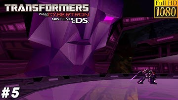HD | Transformers: WFC Decepticons (NDS) | Testing The Experiment (Ironhide Boss) | +Data Disks