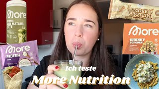 I eat only MORE Nutrition products for one day🤨 Sweetener overload incoming😂 Net Worth