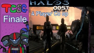 Halo 3 ODST 4 Player Legendary Co-op Campaign FINALE! | The End of The Ball Jokes