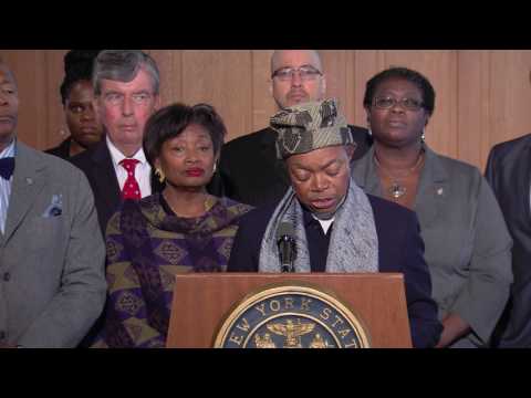 Senate Democratic News Conference on Raise the Age -- 02/13/17