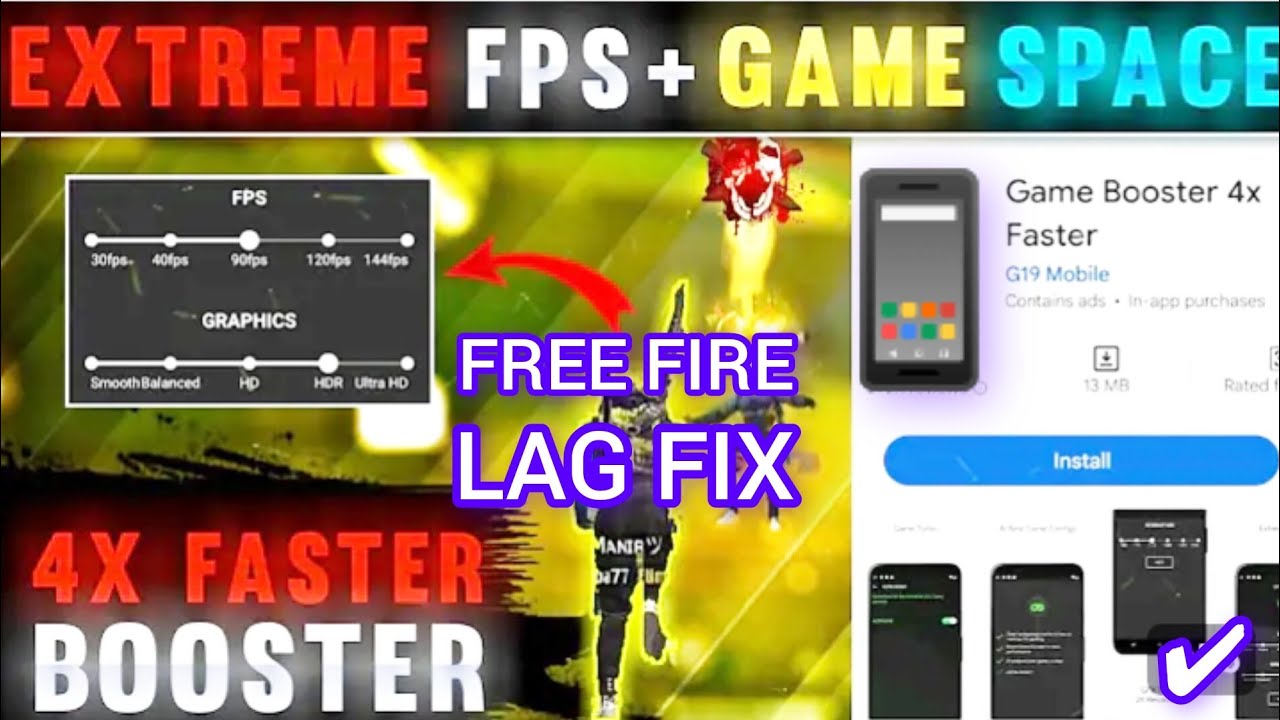 Game Booster 4x Faster How to use Game Booster 4x