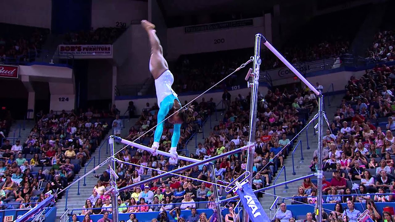 Elizabeth Price Uneven Bars 2013 P&G Championships Women Day 2