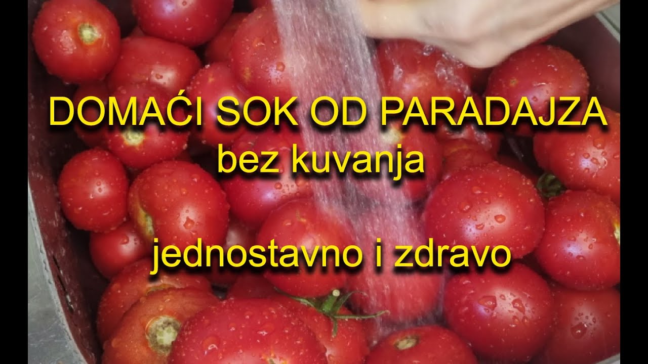 Домашний томатный сок – без варки!