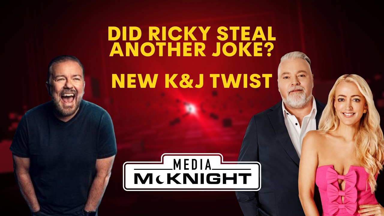 Ricky Gervais accused of stealing ANOTHER joke | Kyle breaks silence | Media McKnight
