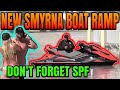 Cars towed new boats polished turds blocked ramps sunscreen is a must e7