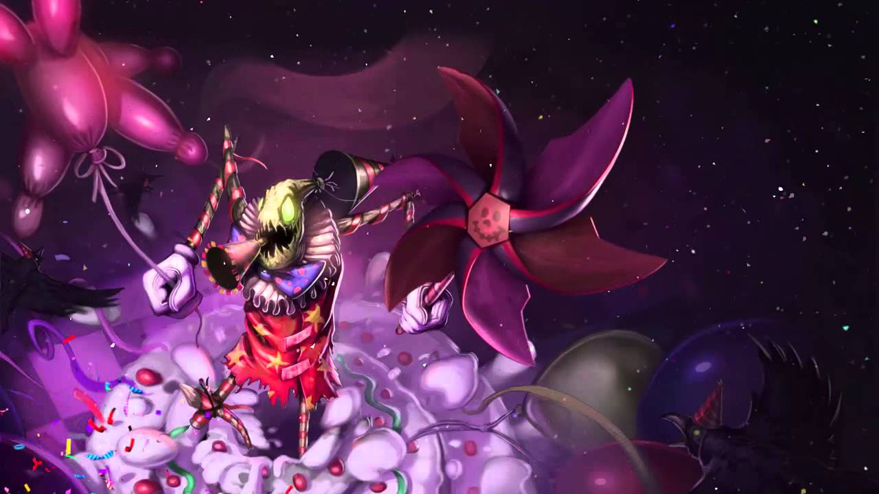 League of Legends SURPRISE PARTY FIDDLESTICKS Login Theme