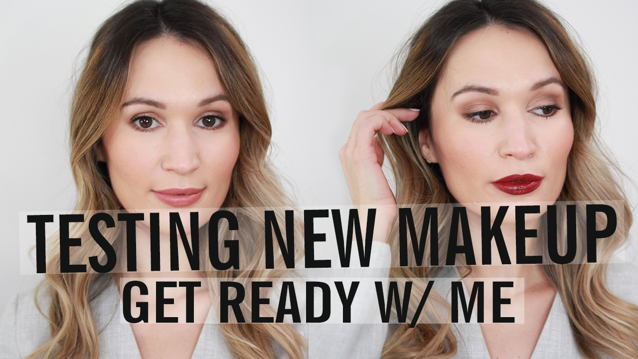 GRWM: Testing New Makeup (Drugstore & High End) | ttsandra